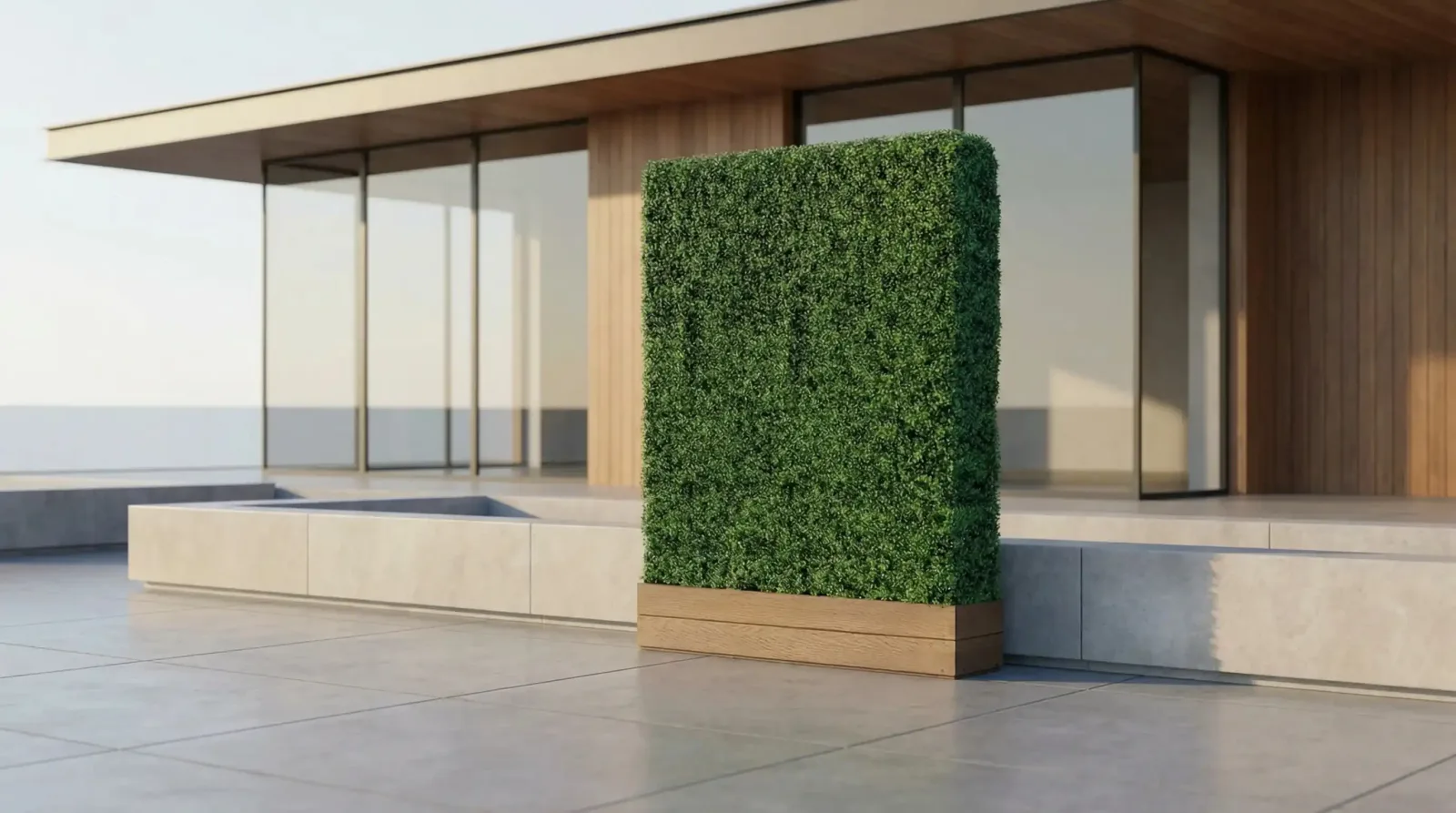 Residential artificial landscaping