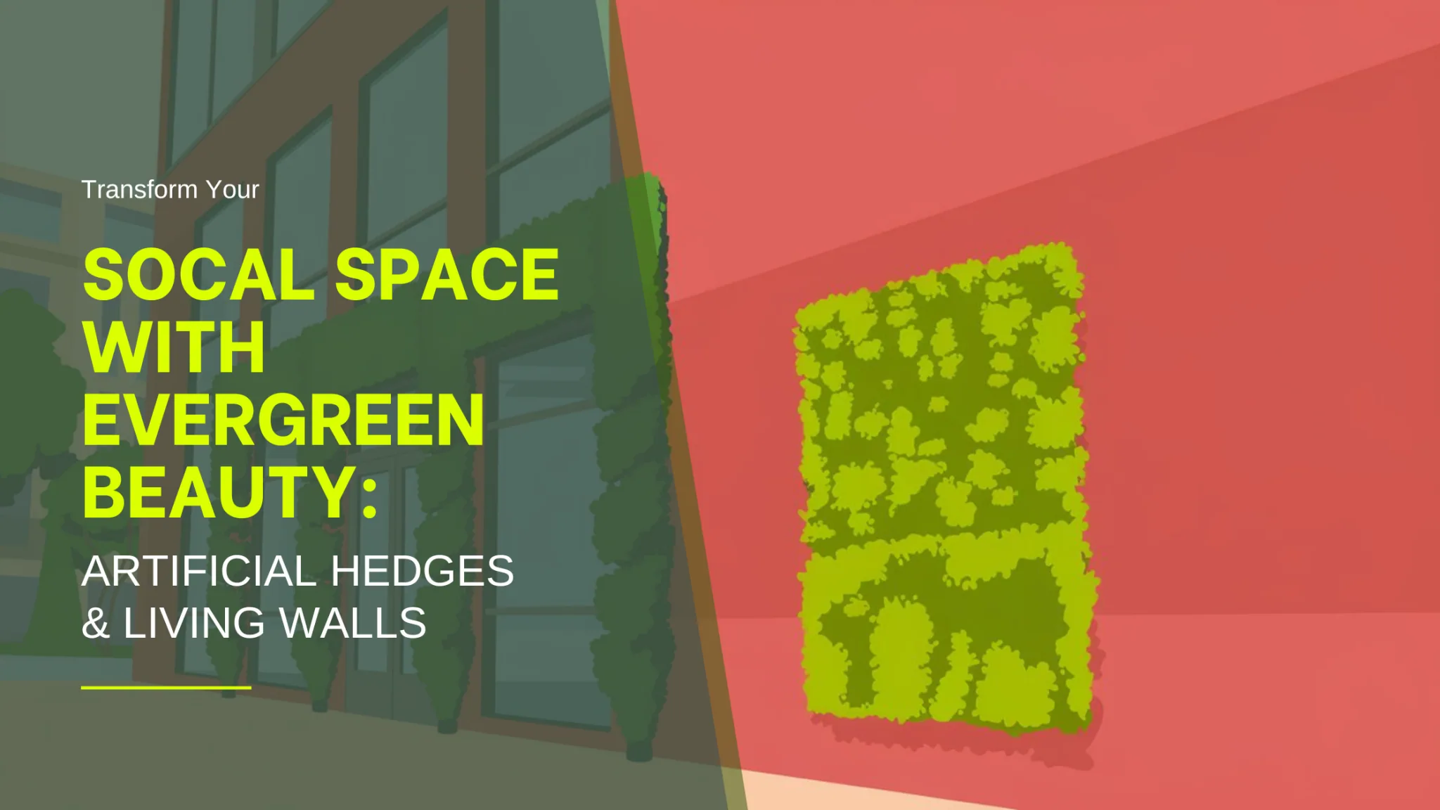Greenify Your Workspace: 5 Ingenious Ways to Use Artificial Living Walls in Your San Diego Business
