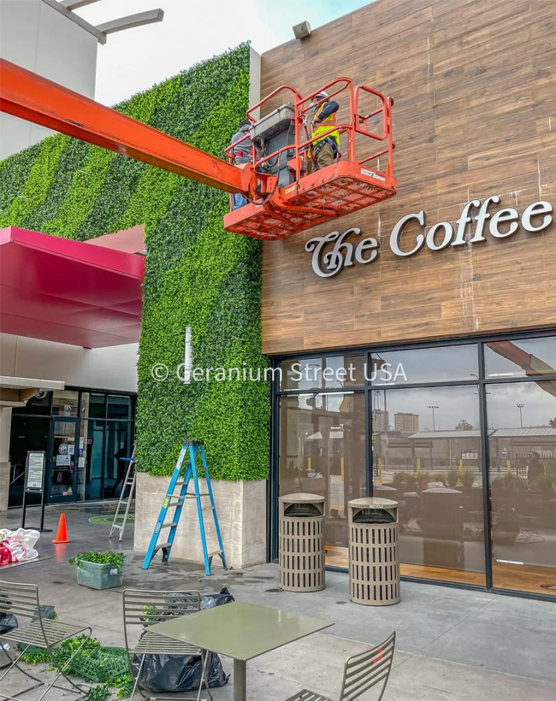 Elevating Business Interiors: The Rise of Faux Living Walls in Los Angeles