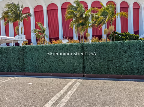 Kia Forum: 64 modular artificial hedge panels for crowd control image 5